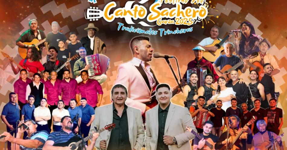 Cuenta regresiva en Garza para el Festival del Canto Sachero 2025