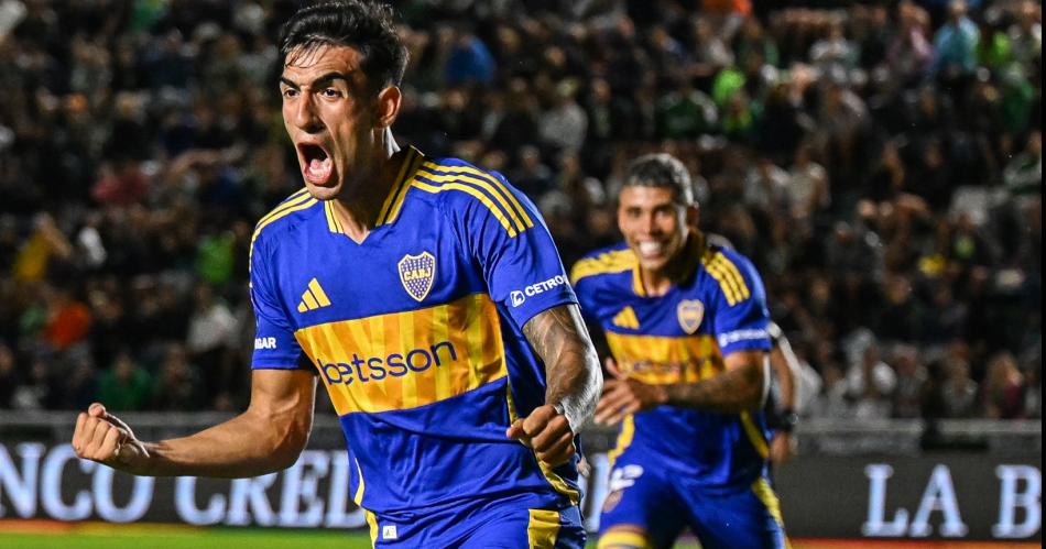 Boca pegoacute en e final le ganoacute 1 a 0 a Banfield y llega entonado a la Libertadores