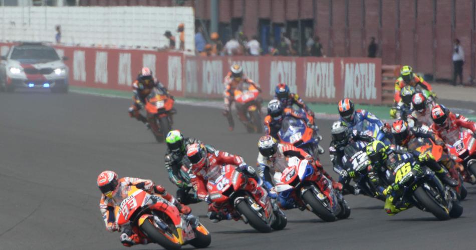 El MotoGP definioacute diacuteas horarios y actividades para el Gran Premio de la Argentina