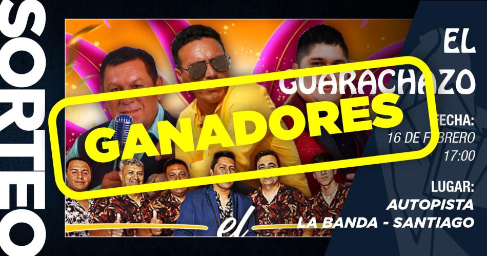 Estos son los ganadores de las entradas para El Guarachazo