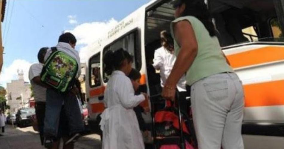 Los transportes escolares en Capital tendraacuten un costo de 100 mil al mes este antildeo