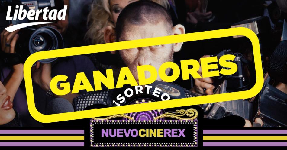 Estos son los ganadores de las entradas para el Cine Rex