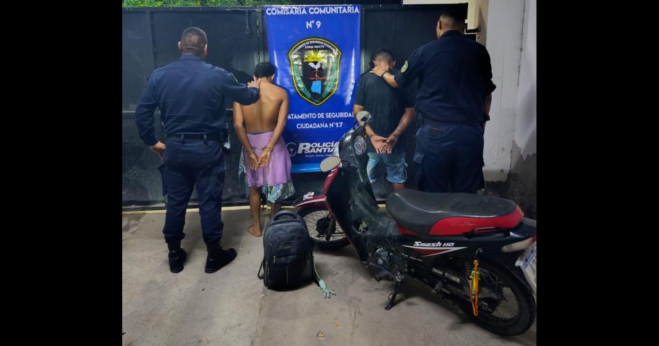 Terror en Villa Borges- motochorros robaron y huyeron pero terminaron tras las rejas