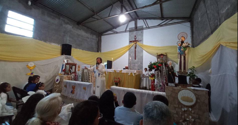 El viernes inauguran la capilla San Cayetano en Bordm Villa Rojas