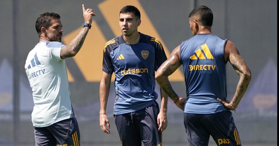 Gago le dio dos diacuteas libres al plantel de Boca antes de venir a Santiago