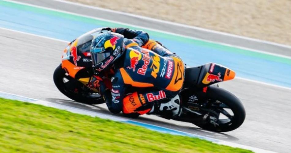 Perrone no tuvo el debut deseado en el Moto 3