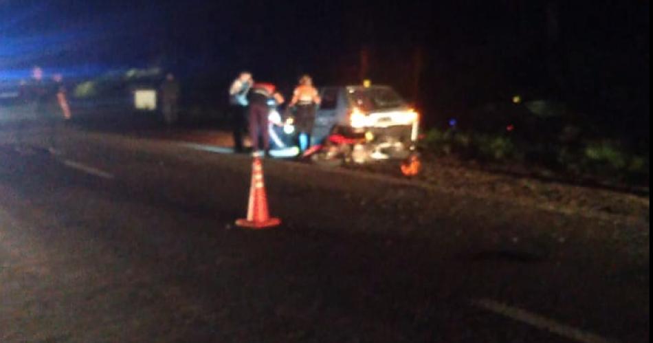 Motociclistas entre ellos un nintildeo de 12 antildeos mueren tras un brutal choque en cadena