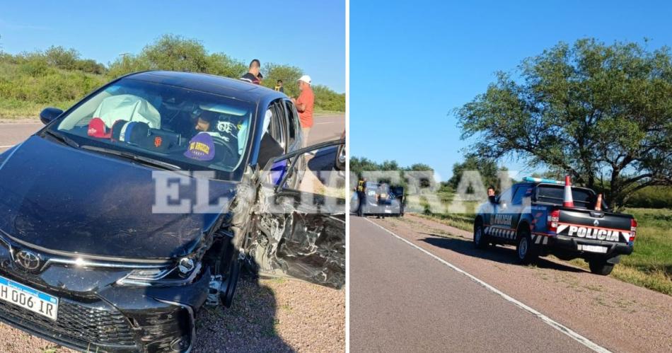 Fuerte choque en Ruta 34- dos hermanos resultaron heridos por el accidente entre un camioacuten y un auto