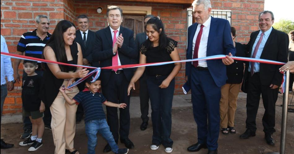 Las familias beneficiadas residen en la ciudad de Nueva Esperanza y en los parajes El Quemado Quebrada Esquina y El Tartagal