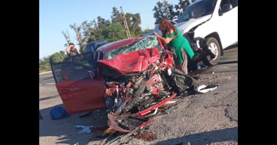 Tragedia en la ruta 34- choque frontal deja dos muertos y varios heridos en Fernaacutendez