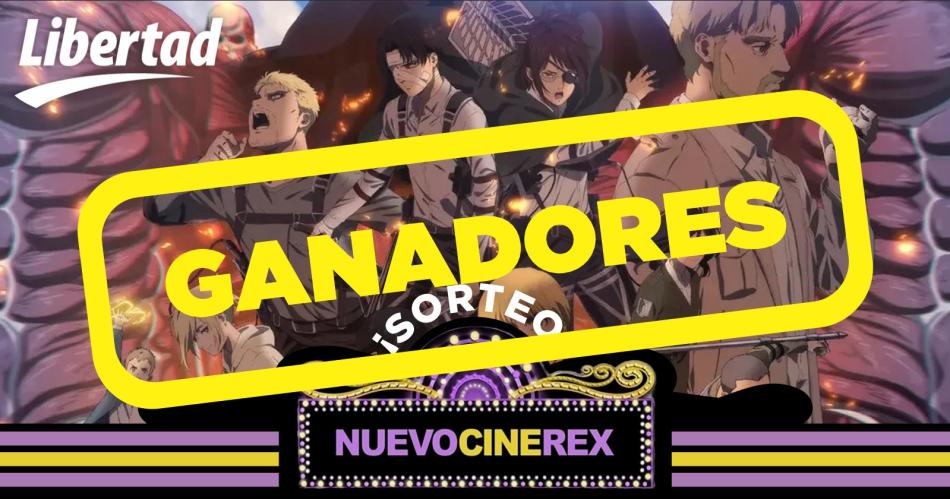 Estos son los ganadores de las entradas para el Cine Rex