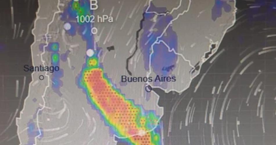 Hay alerta amarilla en Mar del Plata