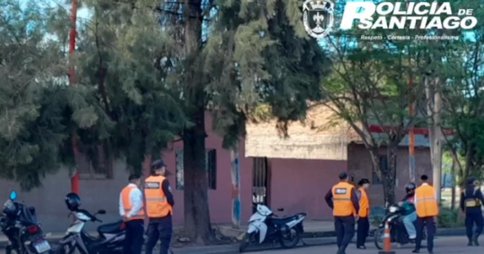 Los operativos viales implementados por la Policía de la provincia de Santiago del Estero