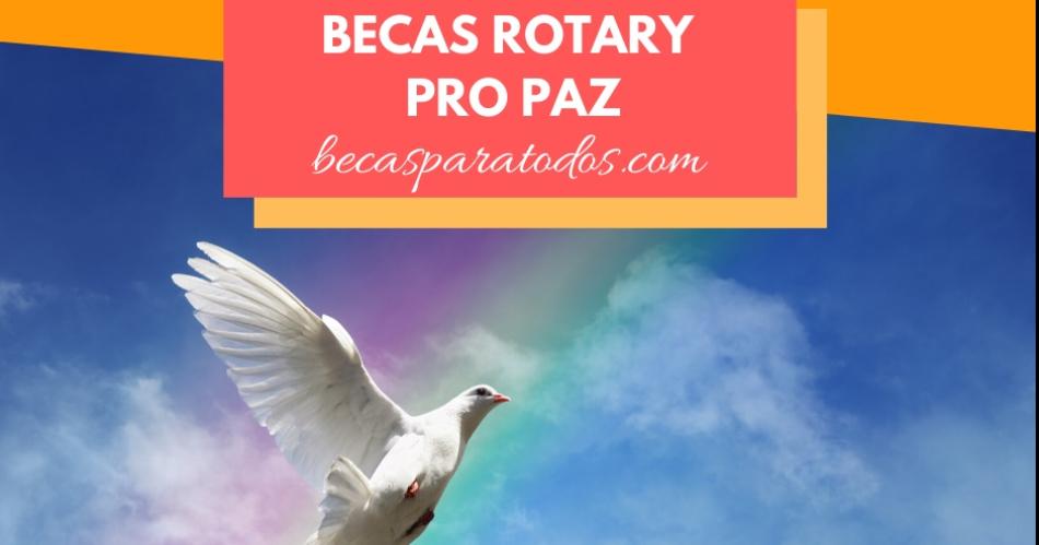 El Rotary Club Huarmi convoca a las becas Pro Paz 2026-2027