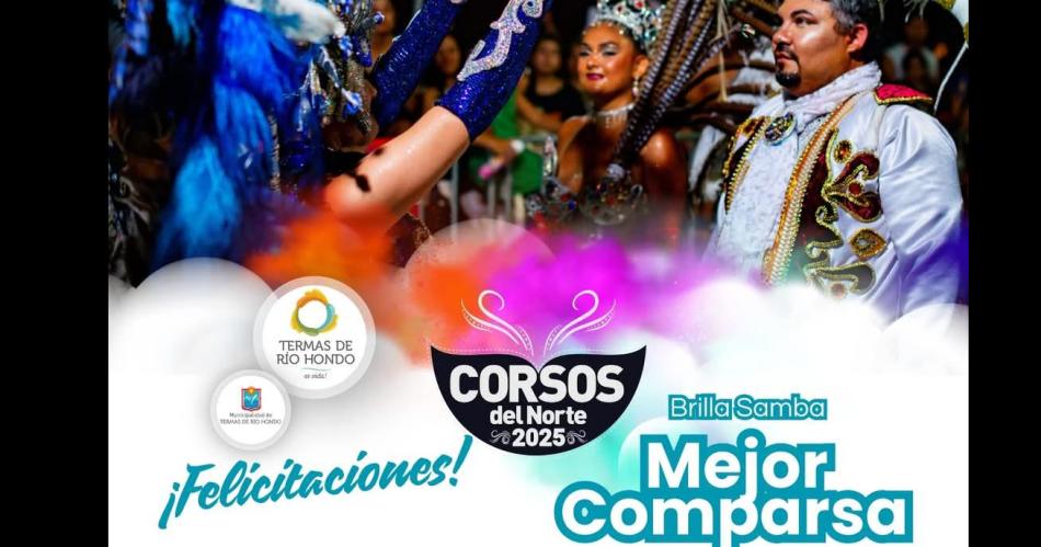 Brilla Samba fue la comparsa ganadora de los Corsos del Norte