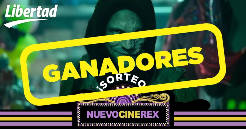 Estos son los ganadores de las entradas para el Cine Rex