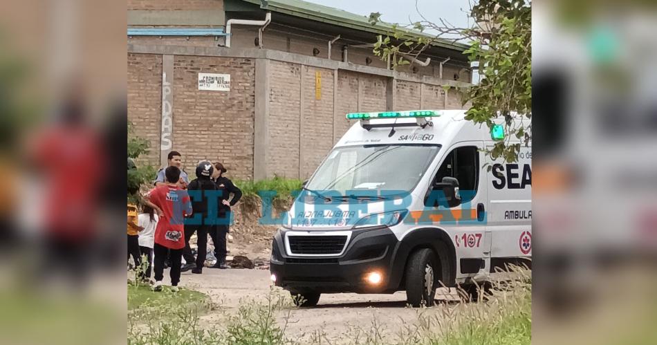 Personal del SEASE trasladó al delincuente herido al Hospital Regional