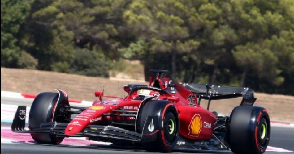 Foacutermula 1- Leclerc lideroacute la segunda praacutectica libre y Verstappen fue seacuteptimo