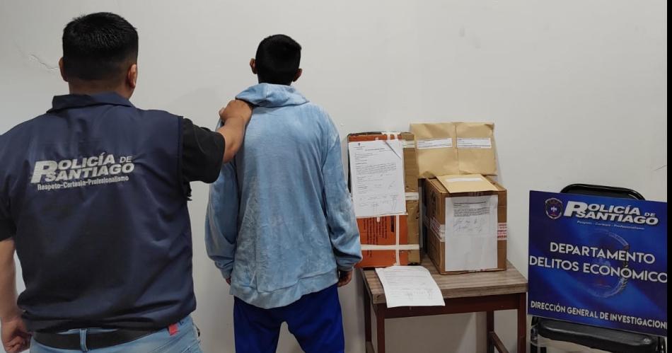 Detenido en Buenos Aires (Foto- Policía de la Provincia)