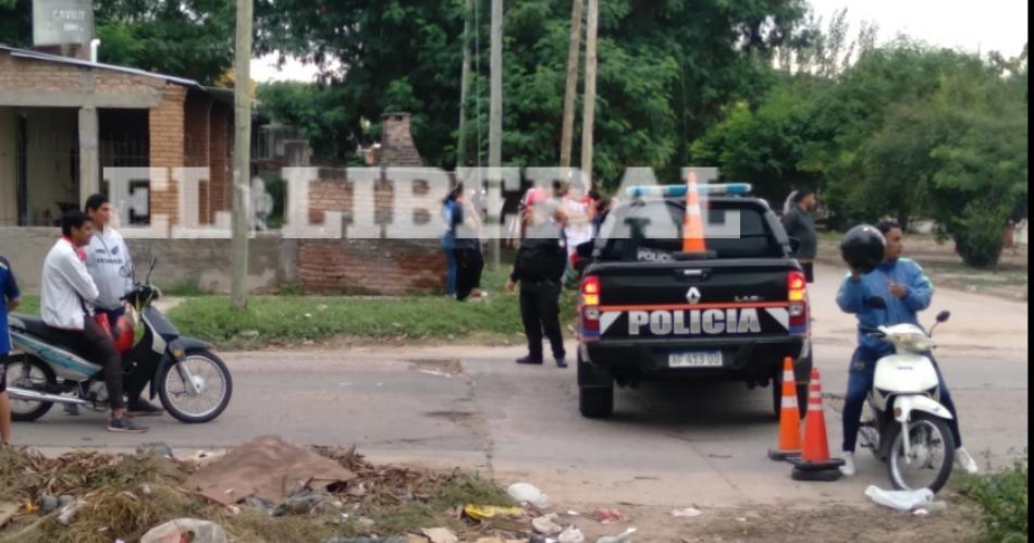 Barrio Juan Díaz de Solís Un sujeto amenaza de prenderse fuego Foto- El Liberal