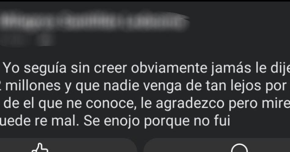 Se difundió como una colecta para una paciente oncológica que necesitaba reunir una suma de aproximadamente 4 millones de pesos