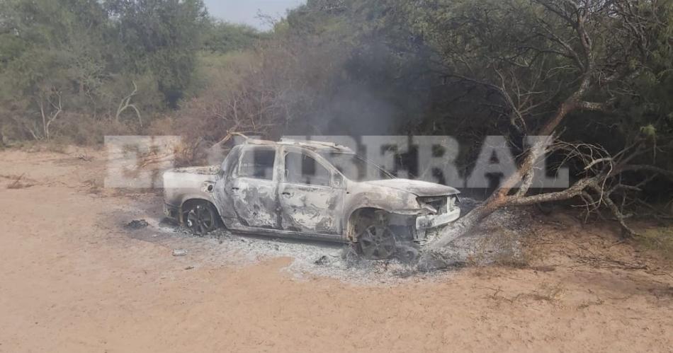 Tragedia en Loreto- una camioneta chocoacute y se incendioacute con el conductor dentro