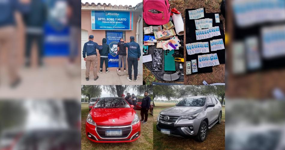 La Policía logró detener a 3 cordobeses que intenraban robar en el Autódromo de Las Termas