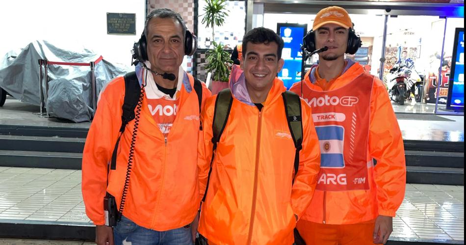 Banderilleros santiaguentildeos del MotoGP- auxilio de muchos campeones