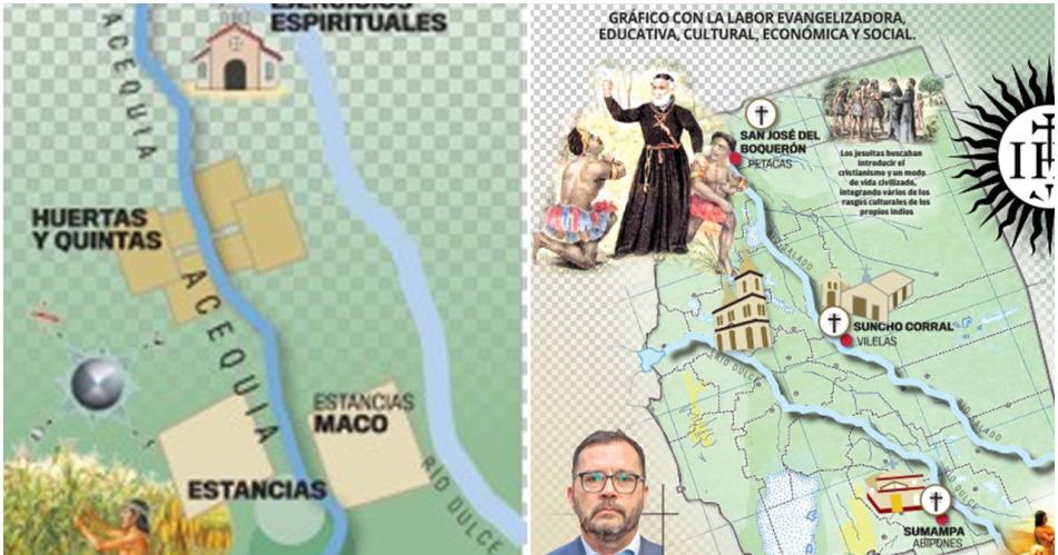 Mapa del patrimonio jesuita en Santiago del Estero- cultura ingeniería y arquitectura imperiales