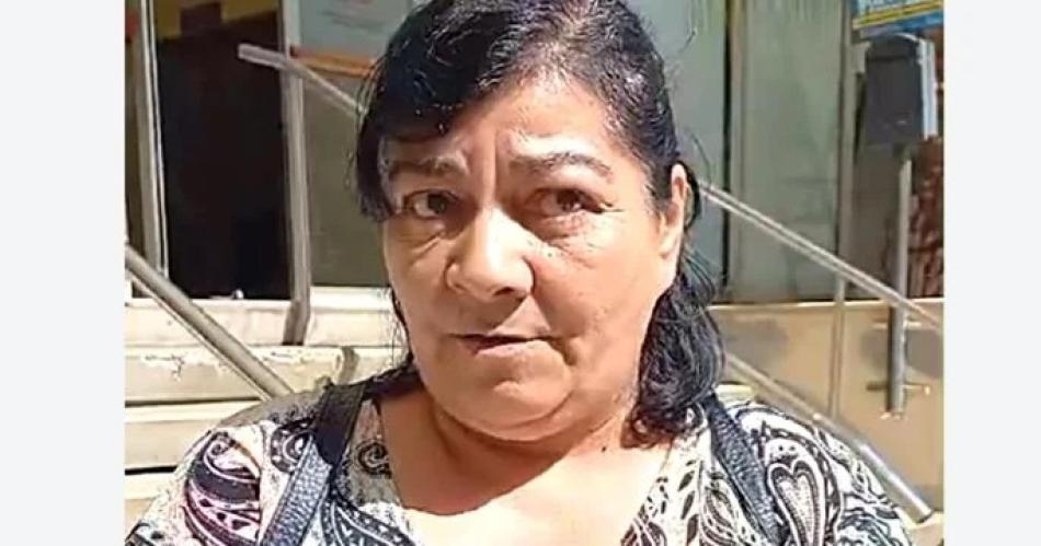 TEMOR Elizabeth Nélida Ferreyra es la abuela del pequeño niño de dos años a quien quiso comprar la pareja