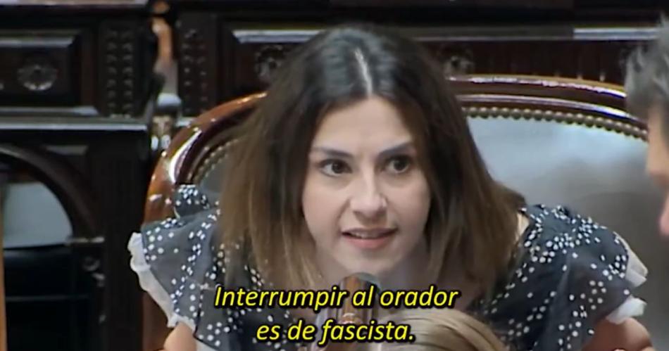 El fuerte cruce de Marcela Pagano a Martiacuten Menem- Interrumpir a un orador es de fascista