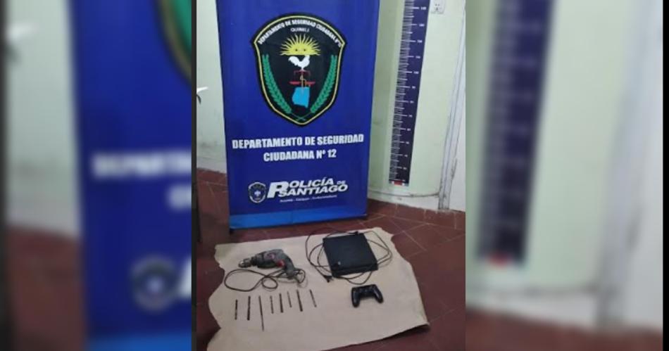 Suncho Corral- detienen a un sujeto por robar una consola de PlayStation 4 y ropa