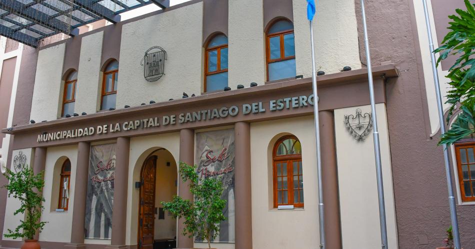 Fachada de la Municipalidad de La Capital de Santiago del Estero