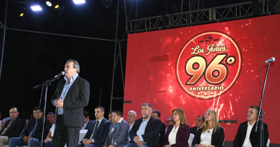 Los Juriacutees celebroacute su 96deg Aniversario con entrega de viviendas sociales y la inauguracioacuten de obras