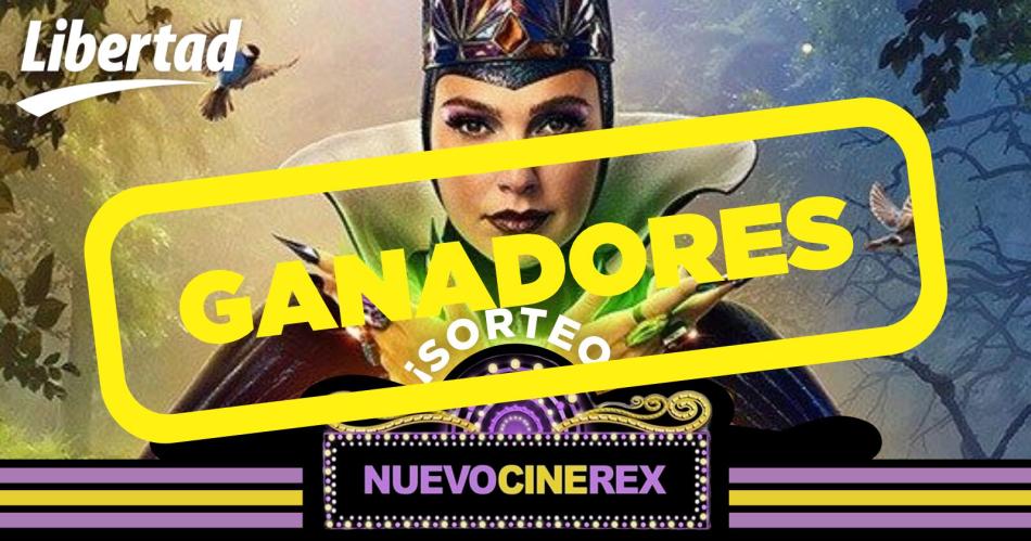 Estos son los ganadores de las entradas para Cine Rex