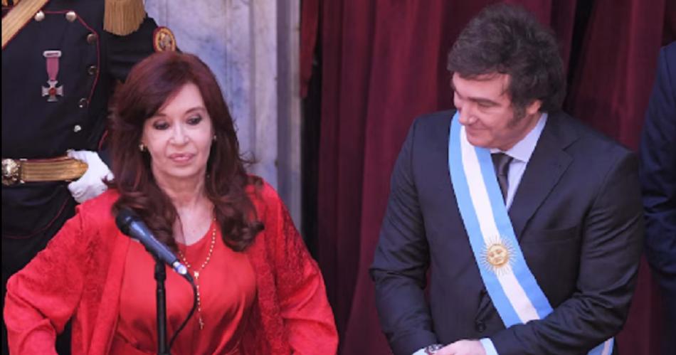 Javier Milei eligió una manera muy peculiar para referirse por primera vez a la sanción que le aplicaron a Cristina