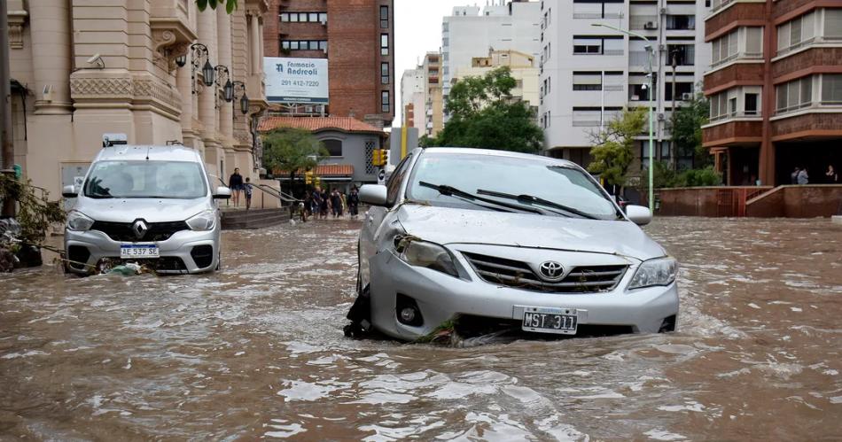 Las inundaciones en Bahía Blanca