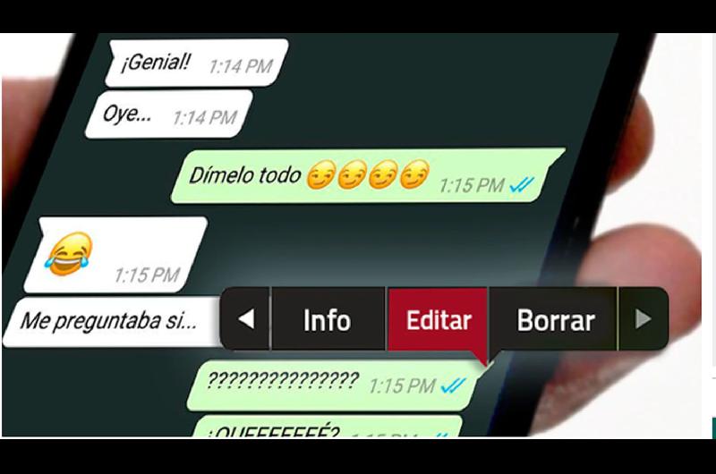 Whatsapp Llega La Función De Editar Mensajes Cómo Funciona Y Cuándo Se Activa Entrá A La 7129