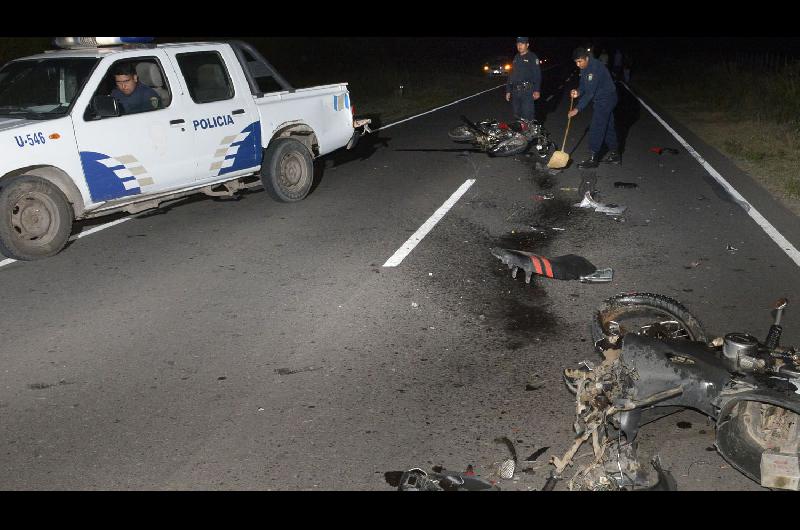 Choque Frontal Entre Dos Motos Dejó 4 Heridos Graves - Cuatro Personas ...